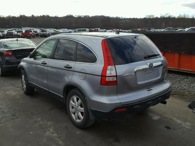 5J6RE485X7L001692 - 2007 HONDA CR-V EX SILVER photo 3