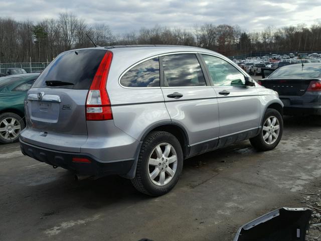 5J6RE485X7L001692 - 2007 HONDA CR-V EX SILVER photo 4