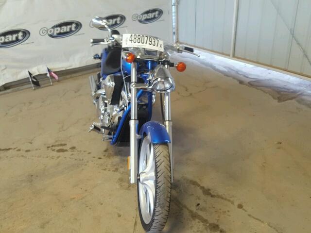 JH2SC6114AK000378 - 2010 HONDA VT1300 CX BLUE photo 9