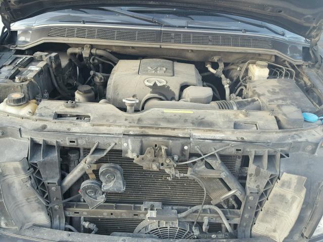 5N3ZA0NC2AN901711 - 2010 INFINITI QX56 GRAY photo 7