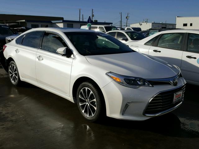 4T1BK1EB6JU269693 - 2018 TOYOTA AVALON XLE WHITE photo 1