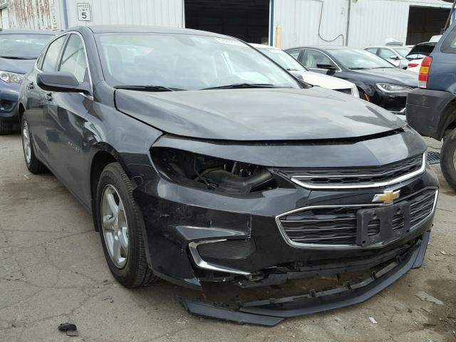1G1ZB5ST1GF306405 - 2016 CHEVROLET MALIBU LS შავი ფოტო 1
