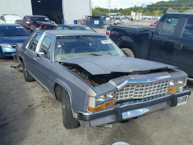 2FABP43F6FX156653 - 1985 FORD LTD CROWN GRAY photo 1