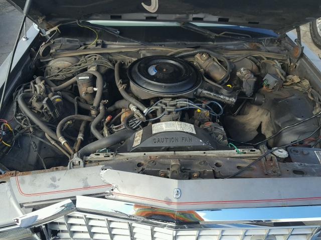 2FABP43F6FX156653 - 1985 FORD LTD CROWN GRAY photo 7