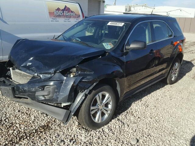 2GNFLCEK1D6118799 - 2013 CHEVROLET EQUINOX LS BLACK photo 2