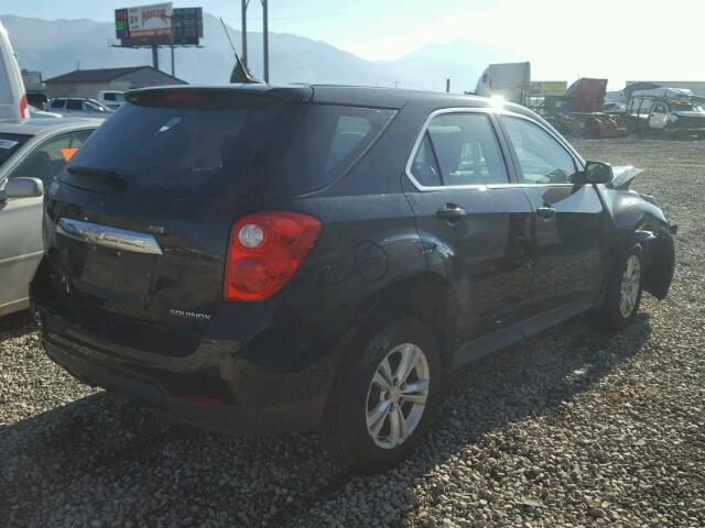 2GNFLCEK1D6118799 - 2013 CHEVROLET EQUINOX LS BLACK photo 4