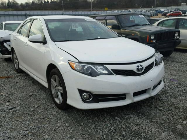 4T1BF1FK7EU343275 - 2014 TOYOTA CAMRY L WHITE photo 1