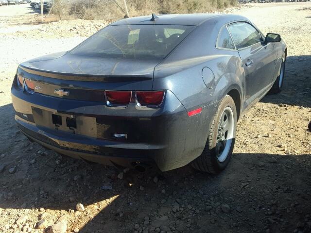 2G1FA1E36D9188043 - 2013 CHEVROLET CAMARO LS BLACK photo 4