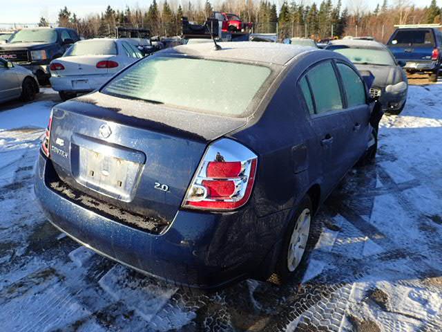 3N1AB61E17L625163 - 2007 NISSAN SENTRA 2.0 BLUE photo 4