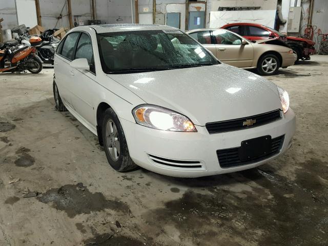 2G1WT57K691217374 - 2009 CHEVROLET IMPALA 1LT WHITE photo 1