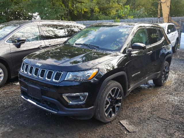 3C4NJDCB1JT284542 - 2018 JEEP COMPASS LI BLACK photo 2