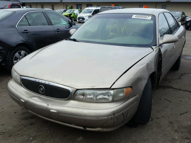 2G4WS52J221242931 - 2002 BUICK CENTURY CU TAN photo 2