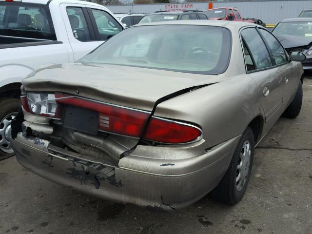 2G4WS52J221242931 - 2002 BUICK CENTURY CU TAN photo 4