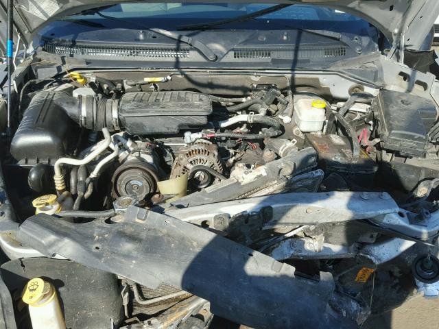 1D7HE48N76S514278 - 2006 DODGE DAKOTA QUA SILVER photo 7