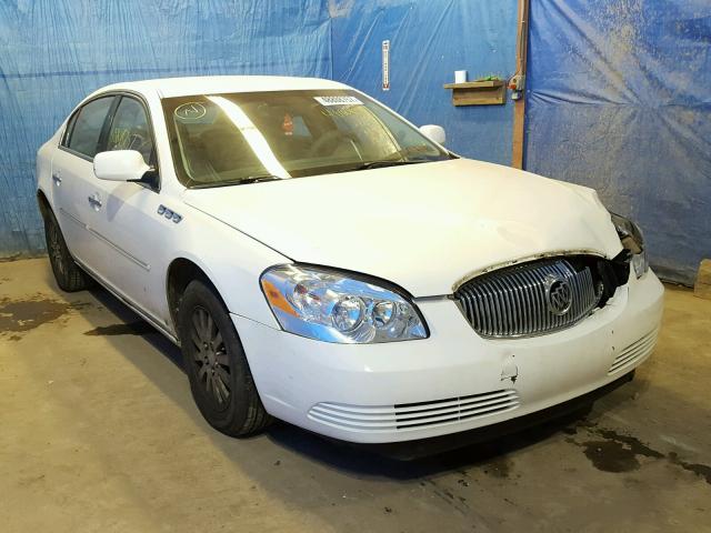 1G4HP57276U196373 - 2006 BUICK LUCERNE CX WHITE photo 1