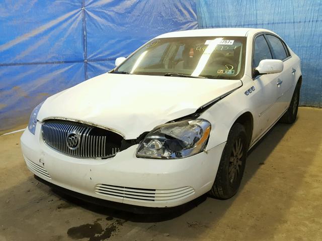 1G4HP57276U196373 - 2006 BUICK LUCERNE CX WHITE photo 2