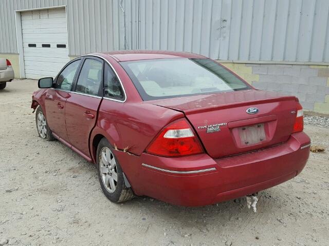 1FAHP24156G156554 - 2006 FORD FIVE HUNDR RED photo 3