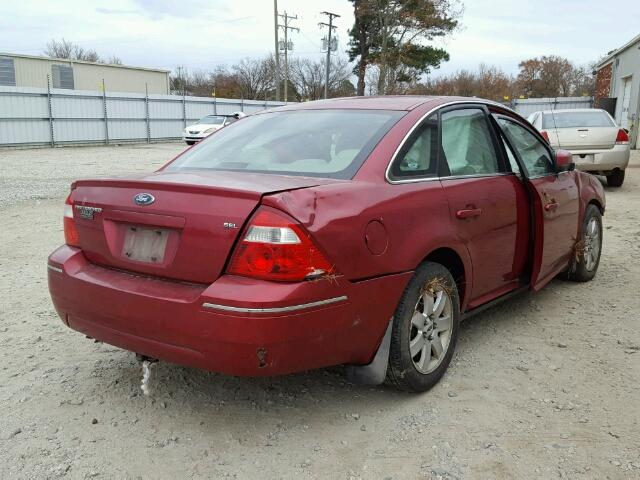 1FAHP24156G156554 - 2006 FORD FIVE HUNDR RED photo 4