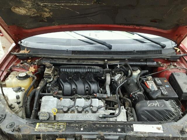 1FAHP24156G156554 - 2006 FORD FIVE HUNDR RED photo 7