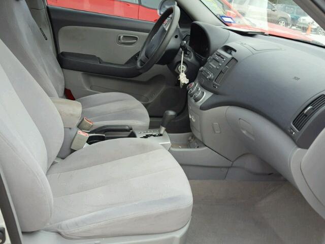 KMHDU46D47U037784 - 2007 HYUNDAI ELANTRA GL SILVER photo 5