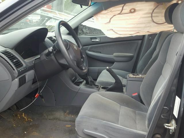 1HGCM55476A064146 - 2006 HONDA ACCORD LX GRAY photo 5