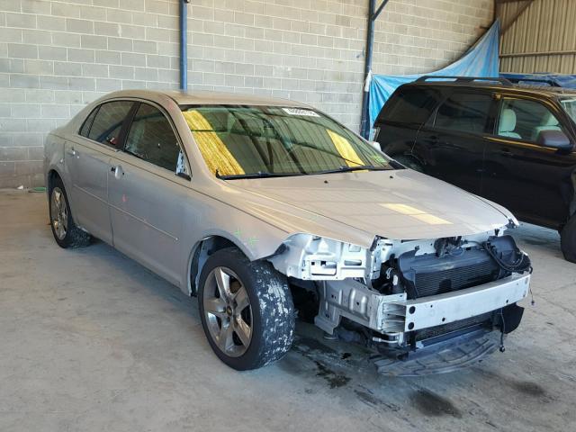 1G1ZH57B89F164314 - 2009 CHEVROLET MALIBU 1LT SILVER photo 1