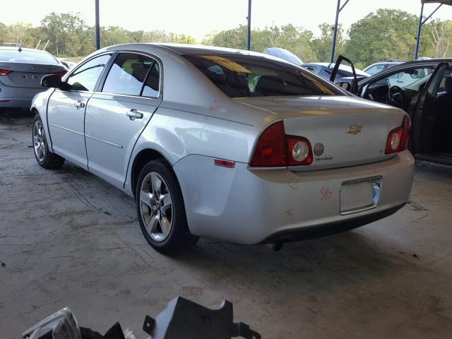 1G1ZH57B89F164314 - 2009 CHEVROLET MALIBU 1LT SILVER photo 3