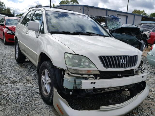 JT6GF10U4Y0054605 - 2000 LEXUS RX 300 WHITE photo 1