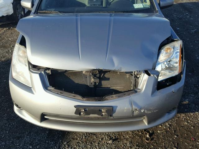 3N1AB6AP2BL613825 - 2011 NISSAN SENTRA 2.0 GRAY photo 7