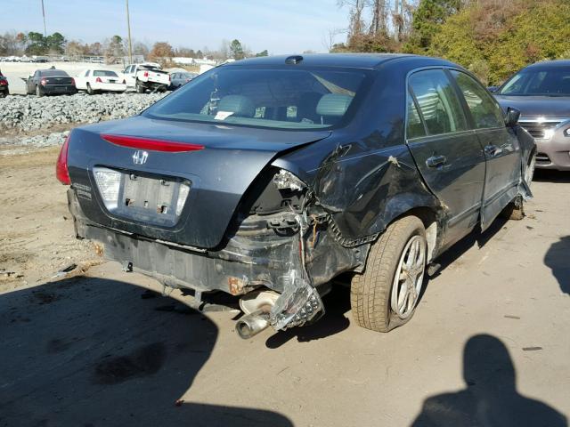 1HGCM56807A077193 - 2007 HONDA ACCORD EX GRAY photo 4