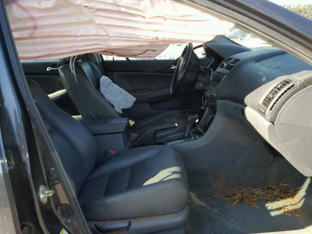 1HGCM56807A077193 - 2007 HONDA ACCORD EX GRAY photo 5