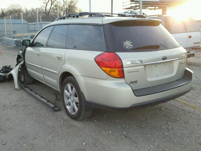 4S4BP62C967330861 - 2006 SUBARU LEGACY OUT GREEN photo 3