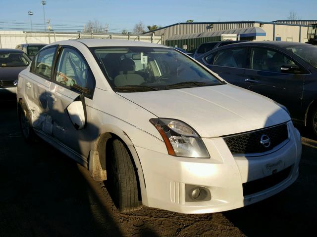 3N1AB6AP0BL649299 - 2011 NISSAN SENTRA 2.0 WHITE photo 1