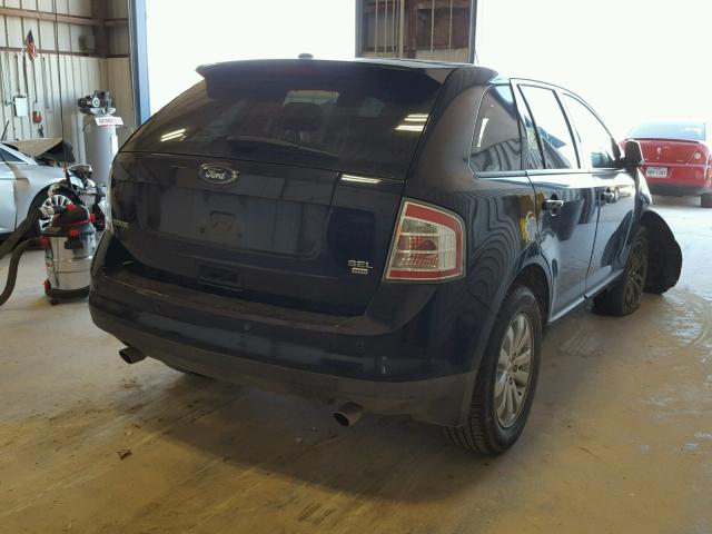 2FMDK4JC6ABA89239 - 2010 FORD EDGE SEL BLACK photo 4