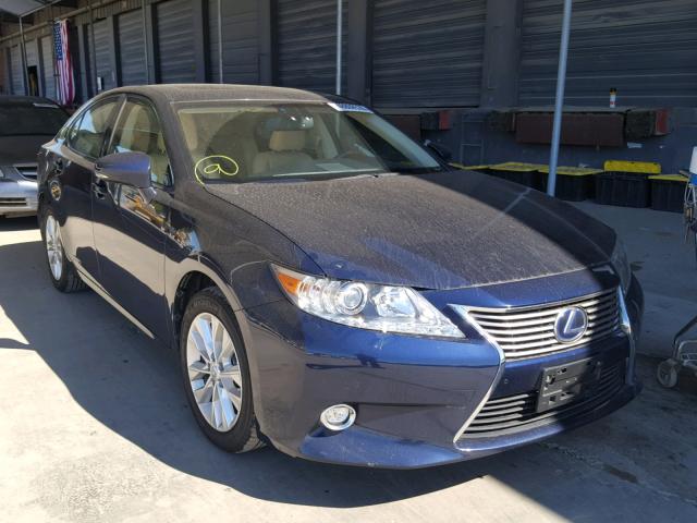 JTHBW1GG0E2061505 - 2014 LEXUS ES 300H BLUE photo 1