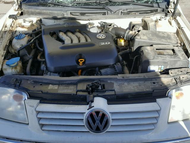 3VWRK69M34M136312 - 2004 VOLKSWAGEN JETTA GL WHITE photo 7