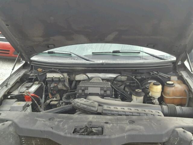 1FTPW14V87KA78968 - 2007 FORD F150 SUPER GRAY photo 7