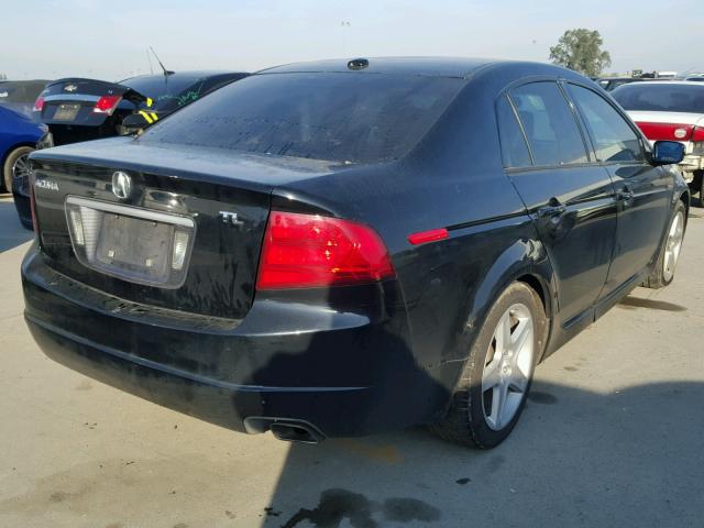 19UUA66266A024608 - 2006 ACURA 3.2TL BLACK photo 4