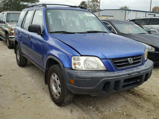 JHLRD28491C007191 - 2001 HONDA CR-V LX BLUE photo 1