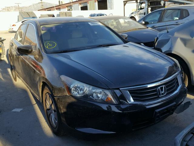 1HGCP2F38AA173137 - 2010 HONDA ACCORD LX BLACK photo 1