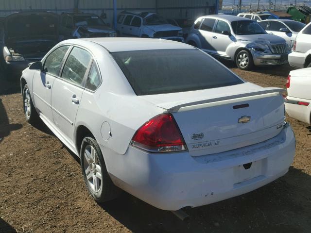 2G1WG5E37C1102788 - 2012 CHEVROLET IMPALA LT WHITE photo 3