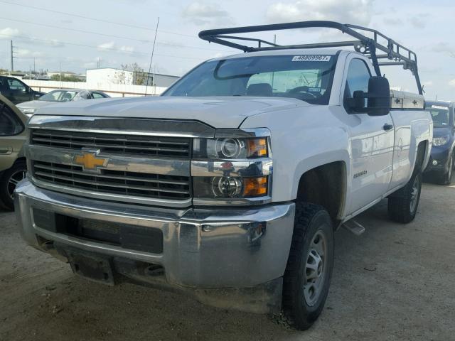 1GC0CUEG5FZ532501 - 2015 CHEVROLET SILVERADO WHITE photo 2