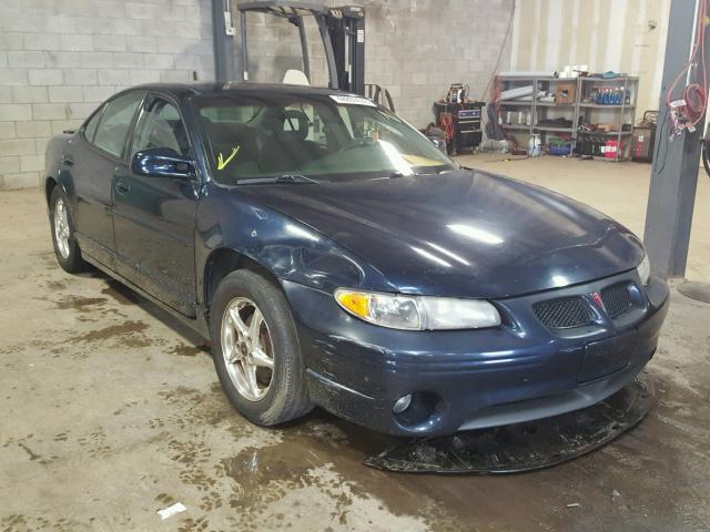 1G2WP52K63F117878 - 2003 PONTIAC GRAND PRIX BLUE photo 1