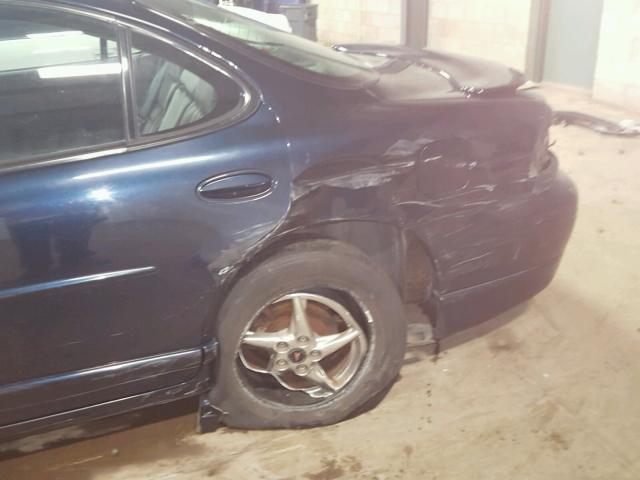 1G2WP52K63F117878 - 2003 PONTIAC GRAND PRIX BLUE photo 9
