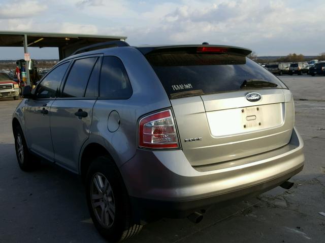 2FMDK36C97BB46710 - 2007 FORD EDGE SE SILVER photo 3