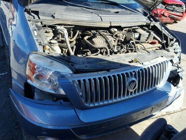 2MRDA22297BJ01178 - 2007 MERCURY MONTEREY L BLUE photo 7