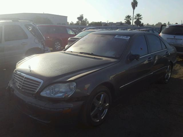 WDBNG75J94A396679 - 2004 MERCEDES-BENZ S 500 GRAY photo 2