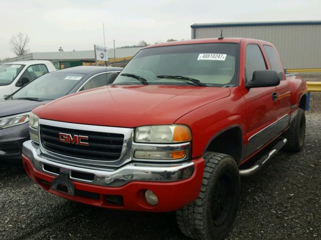 1GTEK19T53Z222567 - 2003 GMC NEW SIERRA RED photo 2