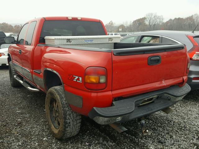 1GTEK19T53Z222567 - 2003 GMC NEW SIERRA RED photo 3