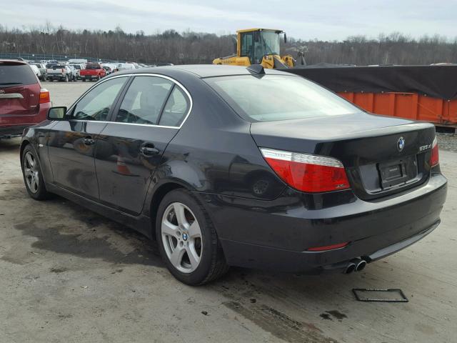 WBANV93548CZ65728 - 2008 BMW 535 XI BLACK photo 3